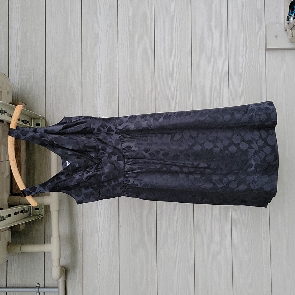 NWT White House Black Market Silk Black Dress Size 6 - Picture 7 of 16